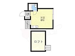 トークプラザ ワンルームの間取図画像