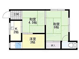 JR片町線(学研都市線) 藤阪駅 徒歩22分