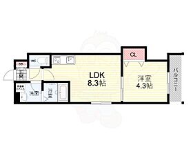 フォレ南武庫之荘WEST  ｜ 兵庫県尼崎市南武庫之荘３丁目（賃貸アパート1LDK・1階・30.01㎡） その2