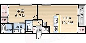 リリーコート  ｜ 兵庫県尼崎市武庫之荘本町２丁目22番30号（賃貸アパート1LDK・1階・43.97㎡） その2