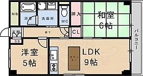 西興第二マンション  ｜ 兵庫県尼崎市武庫之荘本町３丁目15番22号（賃貸マンション2LDK・3階・48.60㎡） その2