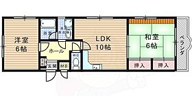 グランドシャトーキシ  ｜ 兵庫県尼崎市武庫之荘本町２丁目（賃貸マンション2LDK・1階・47.00㎡） その2