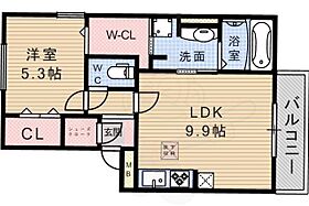 Serendipity（セレンディピティ）  ｜ 兵庫県尼崎市武庫之荘２丁目（賃貸アパート1LDK・2階・44.21㎡） その2