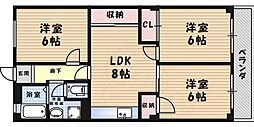 南武庫之荘マンション 5階/-