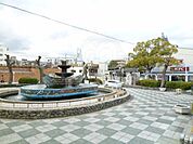 駅前ロータリー付近