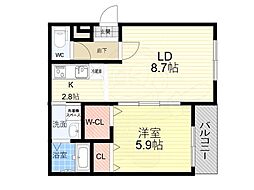 フジパレス武庫之荘駅北3番館 3階