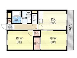 フィオーレ塚口 3階/-