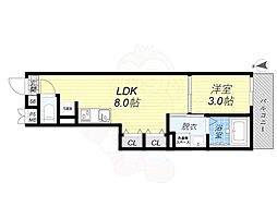 S-MOVE緑橋2 4階/-