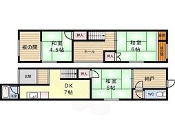 🉐敷金礼金0円！🉐三津屋北2丁目貸家