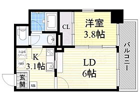 Felis塚本  ｜ 大阪府大阪市淀川区塚本２丁目8番10号（賃貸マンション1LDK・2階・29.40㎡） その2