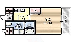 大阪府大阪市西淀川区野里１丁目21番18号（賃貸マンション1K・8階・21.42㎡） その2