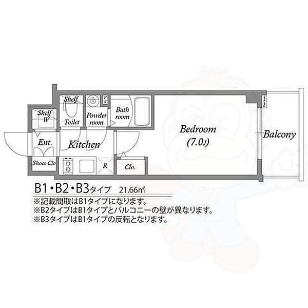 エスリード大阪クレストコート ｜大阪府大阪市西淀川区御幣島２丁目(賃貸マンション1K・5階・21.66㎡)の写真 その2