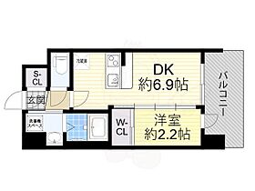 大阪府大阪市淀川区十三本町２丁目4番14号（賃貸マンション1DK・2階・25.44㎡） その2