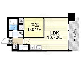 大阪府大阪市西淀川区御幣島２丁目（賃貸マンション1LDK・6階・41.83㎡） その2