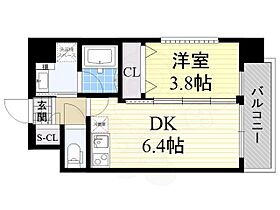 ディームス御幣島  ｜ 大阪府大阪市西淀川区御幣島２丁目9番39号（賃貸マンション1DK・7階・28.35㎡） その2