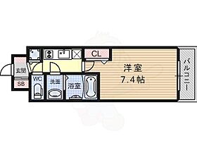 大阪府大阪市西淀川区姫里３丁目13番30号（賃貸マンション1K・4階・24.24㎡） その2