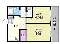 毛利マンション 2階