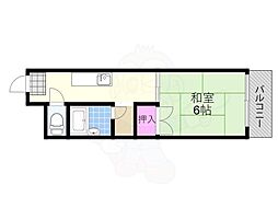 ツインヴィラ塚本B棟 4階/401