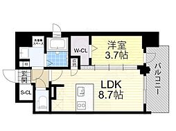 プランドール新北野 2階/-
