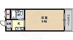 第2マンション ワンルームの間取図画像