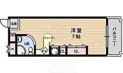 ラ・パルフェ・ド・パラツィーナ ワンルームの間取図画像