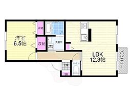 ブールバール福町1号館 2階