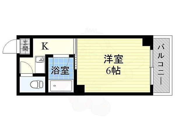 グランドリーペペ平野東 510｜大阪府大阪市平野区平野東２丁目(賃貸マンション1K・5階・16.50㎡)の写真 その2