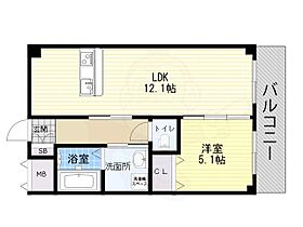 Arc-en-Ciel  ｜ 大阪府大阪市平野区長吉出戸６丁目（賃貸マンション1LDK・3階・41.04㎡） その2