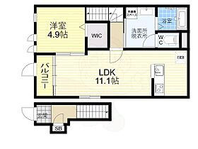 TMフォルトゥーナ  ｜ 大阪府大阪市平野区喜連４丁目8番8号（賃貸アパート1LDK・2階・43.21㎡） その2