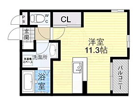 プレーヌ喜連  ｜ 大阪府大阪市平野区喜連東３丁目12番21号（賃貸アパート1R・2階・28.75㎡） その2