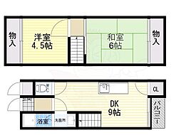 S.K.グリーンハイツ 2DKの間取図画像