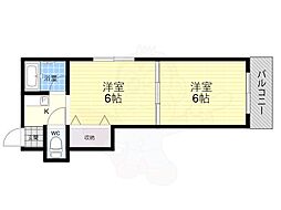 宮本マンション 2階/-