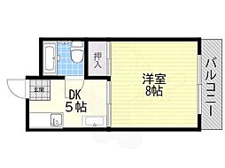 喜連ロイヤル1号館 3階/308
