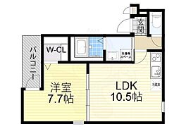 近鉄南大阪線 今川駅 徒歩7分 3階/-