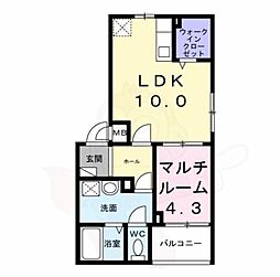 ハートウェル 2階/-
