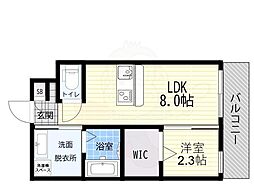 リアコート北田辺II 3階/-
