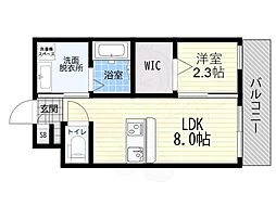 リアコート北田辺II 3階/-
