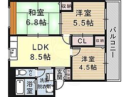 ファミーユ白鷺 2階