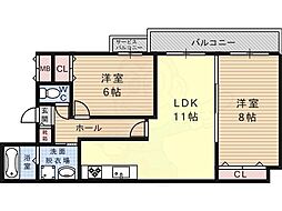 ウィステリアコート平野本町 2階