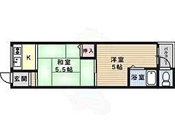 湯里田中コーポ 2階