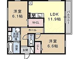 シュトラール喜連瓜破 1階
