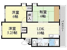 大阪府高槻市芝生町４丁目58番1号（賃貸マンション3LDK・2階・56.00㎡） その2