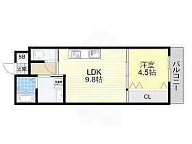 大阪府吹田市岸部北３丁目（賃貸アパート1LDK・2階・35.00㎡） その2