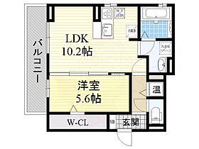 大阪府高槻市富田町３丁目11番9号（賃貸アパート1LDK・1階・42.57㎡） その2