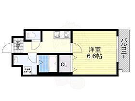 大阪府吹田市岸部南１丁目（賃貸マンション1K・6階・26.72㎡） その2