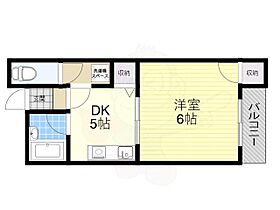 大阪府箕面市小野原東２丁目（賃貸マンション1DK・3階・25.00㎡） その2