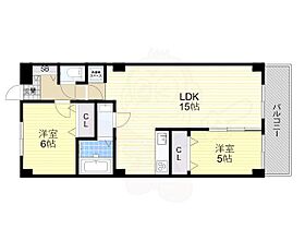 グランジュテ南千里丘  ｜ 大阪府摂津市南千里丘2番16号（賃貸マンション2LDK・2階・54.60㎡） その2