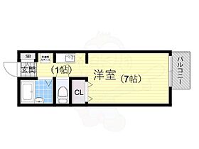 大阪府箕面市粟生間谷東５丁目37番14号（賃貸アパート1R・1階・21.00㎡） その2