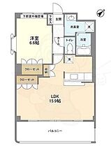 大阪府茨木市島１丁目（賃貸マンション1LDK・1階・50.76㎡） その2