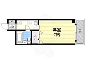 大阪府箕面市粟生間谷西３丁目（賃貸マンション1K・4階・19.65㎡） その2